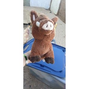 Warthog Plush Toy Safari Pals Sugar Loaf NWT New w/ Tag Brown